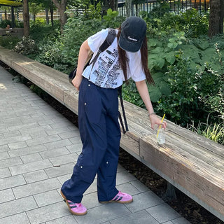 Rivet Banding Pants
