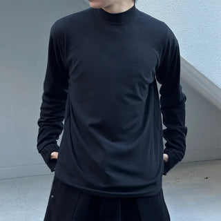 (Unisex) Comfort Half-Neck Knit