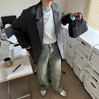 Boxy cotton jacket