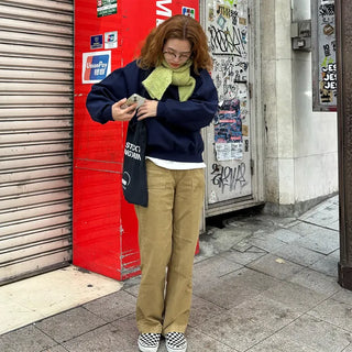 Cotton seam sweatshirt