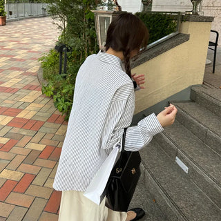 Modern striped shirt