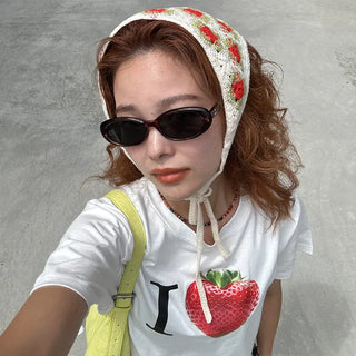 Mini oval sunglasses