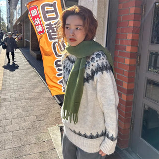 (Unisex) Colored Scarf