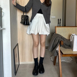 Balloon mini skirt