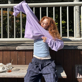 (Unisex) Washed Cotton Sweatshirt