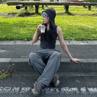 String cargo pants