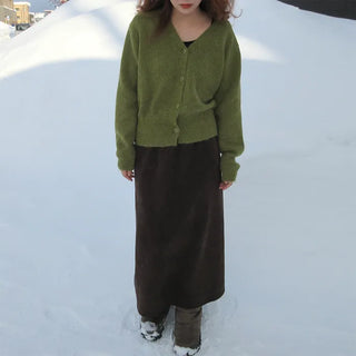 Napping long skirt
