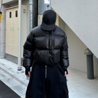 (Unisex) Standard Cropped Padded Jacket