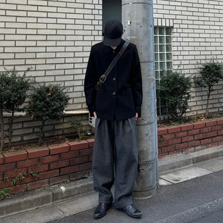 Chic pleated slacks