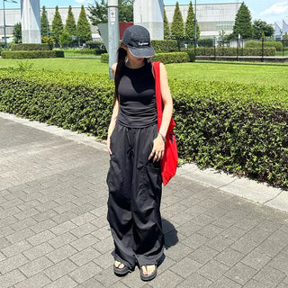 Side Shirring Tank Top