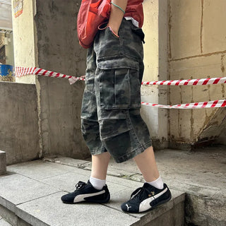 Camouflage Bermuda shorts