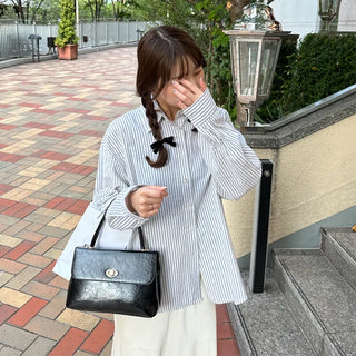 Modern striped shirt