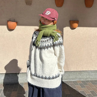(Unisex) Colored Scarf