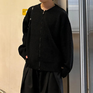 (unisex) Project Round Zip-Up Knit