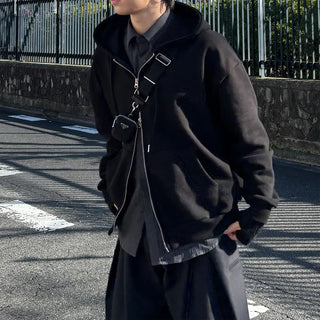 (Unisex) Double Zip Hoodie