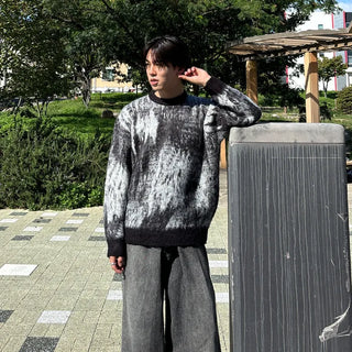 (Unisex) Vintage Shaggy Knit