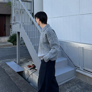 (Unisex) Modern Mohair Color Knit
