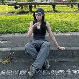 String cargo pants