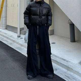 (Unisex) Standard Cropped Padded Jacket