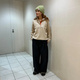 Banding cotton pants