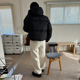 Big Hoodie String Padded Jacket