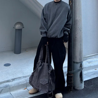 Rough Big Shoulder Bag