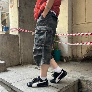 Camouflage Bermuda shorts