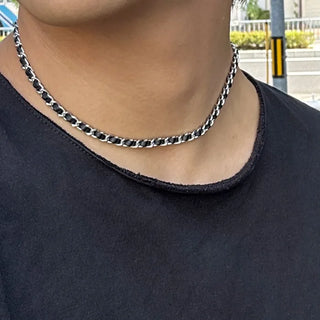 (Unisex) Mixed Chain Necklace