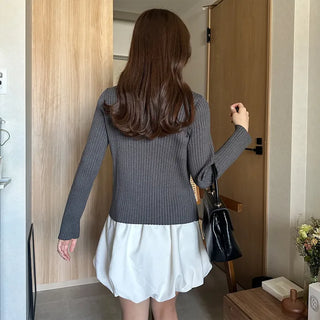 Balloon mini skirt