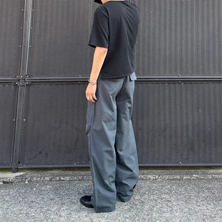 (Unisex) Dual Cargo Nylon Pants