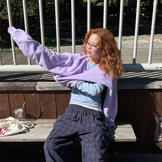 (Unisex) Washed Cotton Sweatshirt