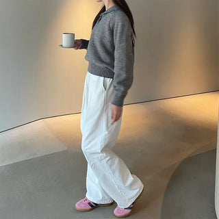 Toggle button knit