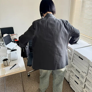 Boxy cotton jacket