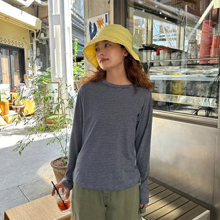 Vintage striped layered T-shirt