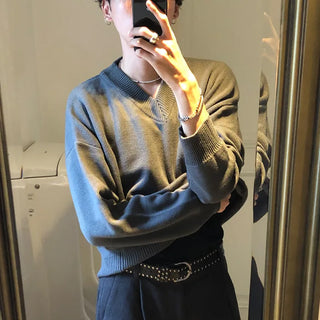 Basic V-neck knit