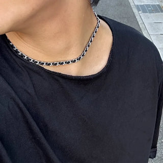 (Unisex) Mixed Chain Necklace