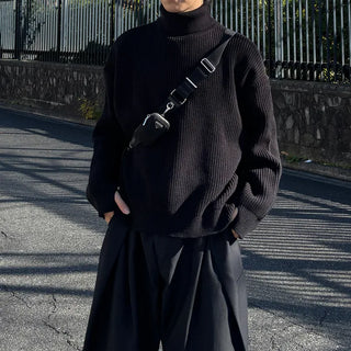 (Unisex) Heavy Warmer Turtleneck Knit