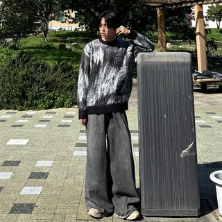 (Unisex) Vintage Shaggy Knit