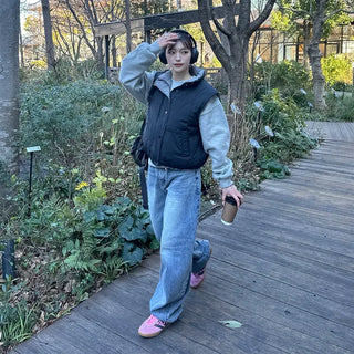 (Unisex) Balloon Denim Pants
