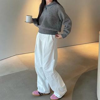 Toggle button knit