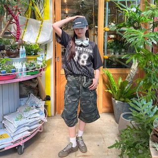 Military Bermuda shorts
