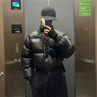 (Unisex) Standard Cropped Padded Jacket