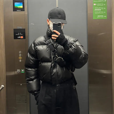 (Unisex) Standard Cropped Padded Jacket