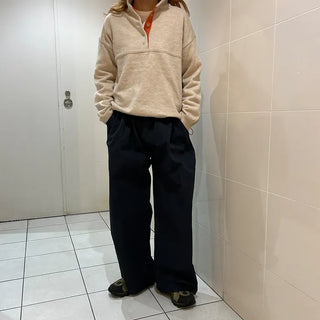 Banding cotton pants