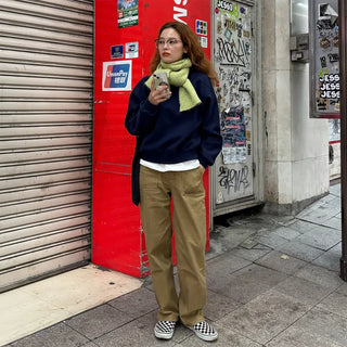 Cotton seam sweatshirt