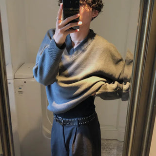 Basic V-neck knit