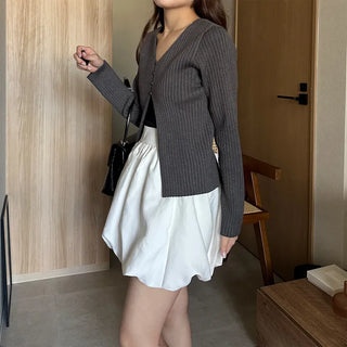 Balloon mini skirt