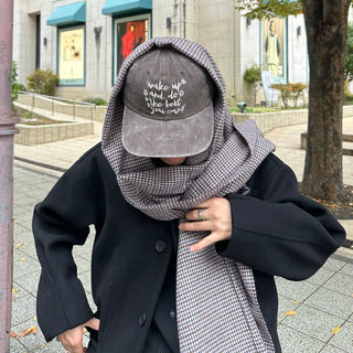 Hand-written ball cap