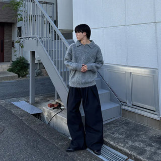 (Unisex) Modern Mohair Color Knit