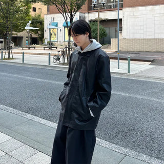 (Unisex) Paris Eco Leather Coat